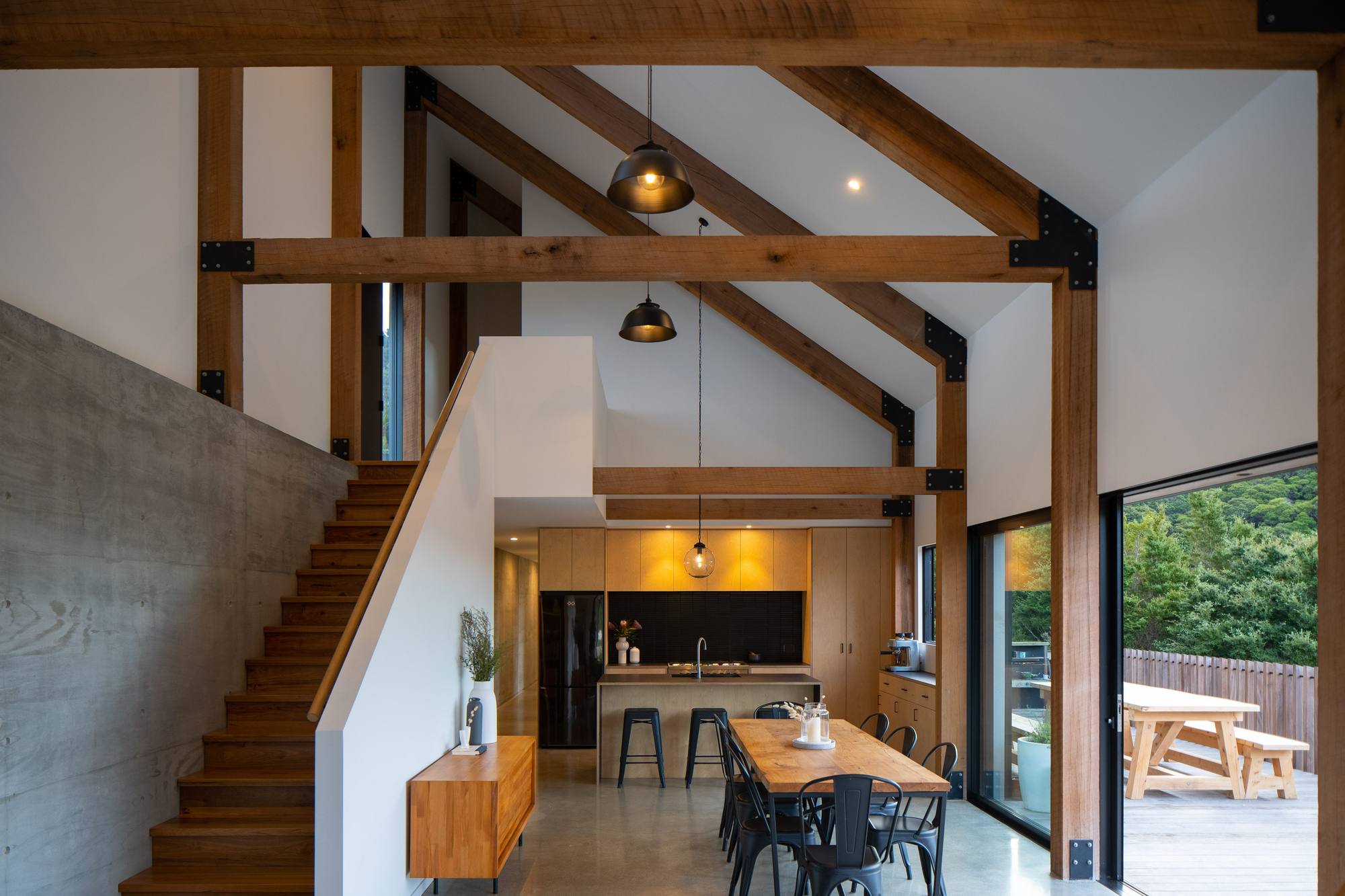 Black Ridge House interior