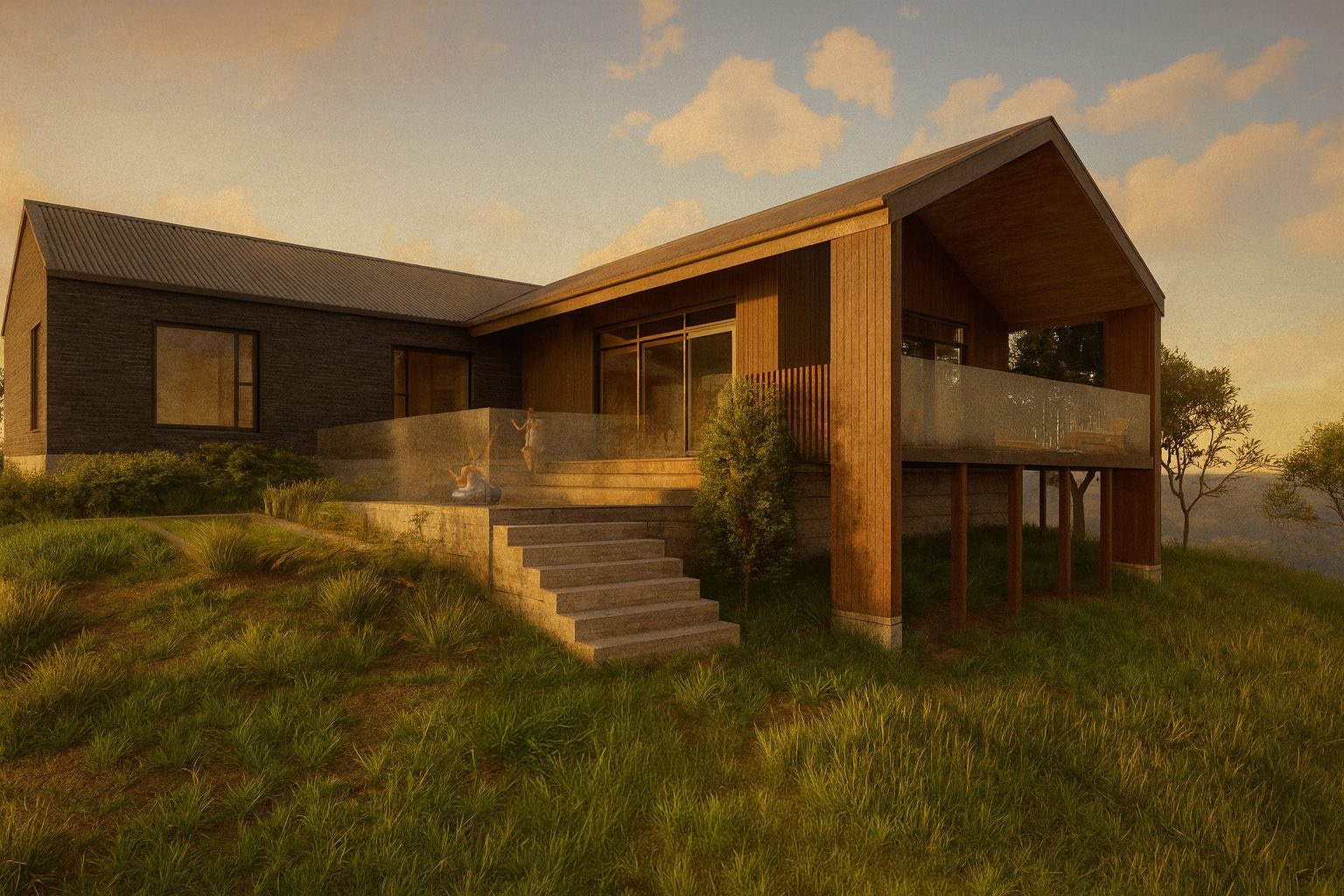 Piha beach house Auckland sea views 1