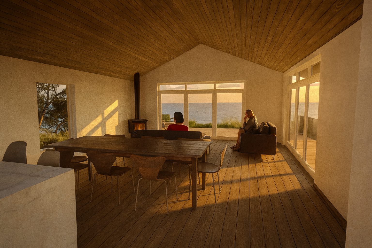 Piha beach house Auckland sea views 2