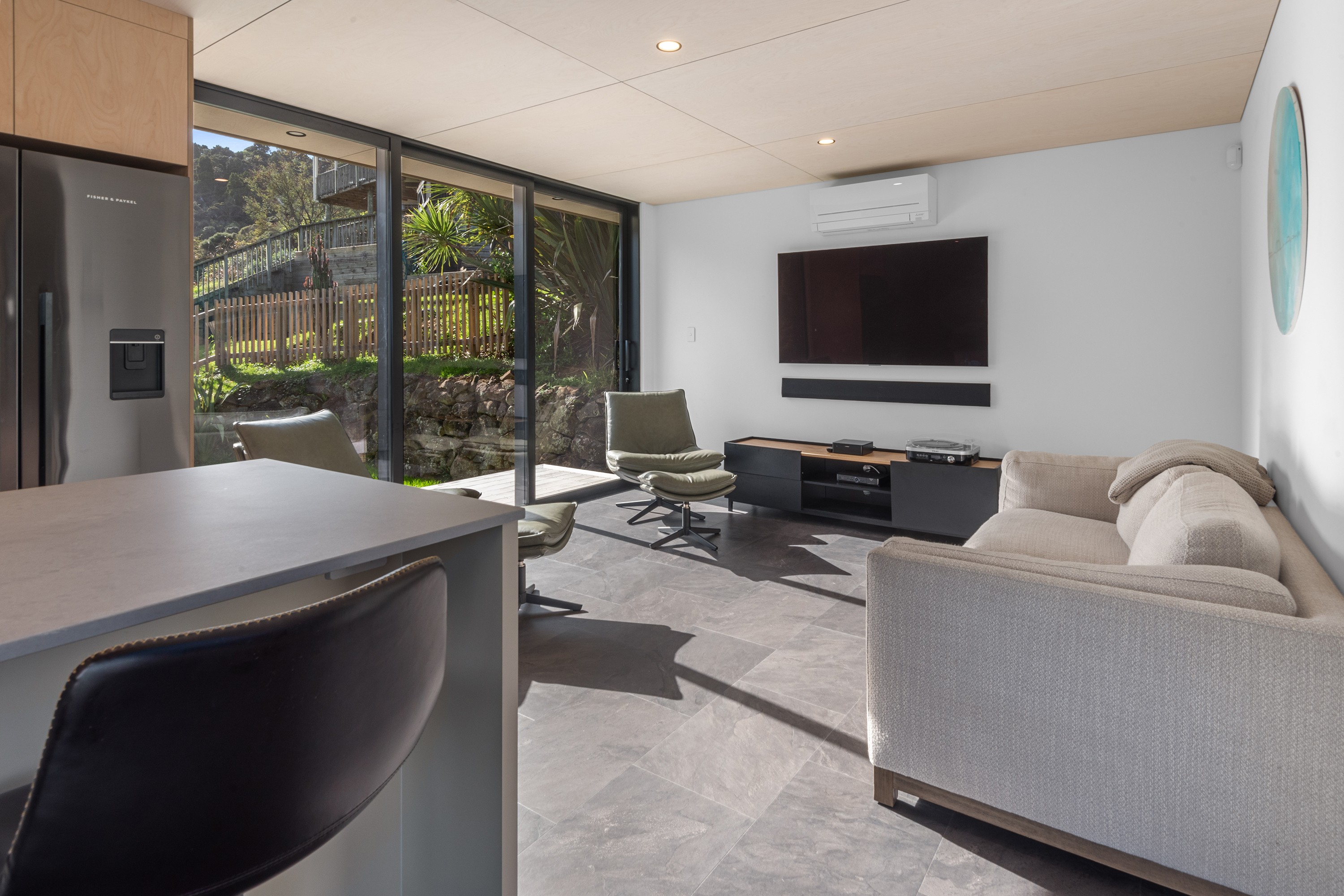 Tutukaka beach house bedroom wing